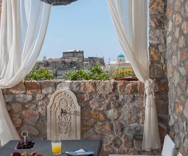 别墅 Red Cliff Santorini - Volcano View & Jacuzzi *