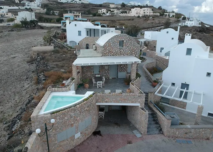 Villa Black Gem Villa - Private Heated Jacuzzi & Caldera View Akrotírion