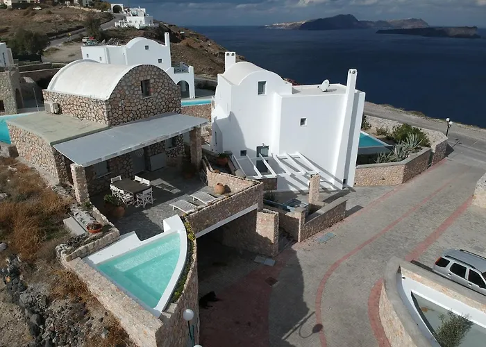 Black Gem Villa - Private Heated Jacuzzi & Caldera View Villa